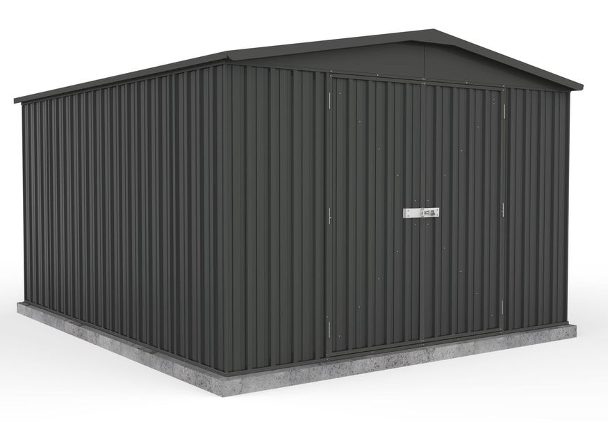 Foto van Absco Regent MB30372RK (E) metalen tuinhuis