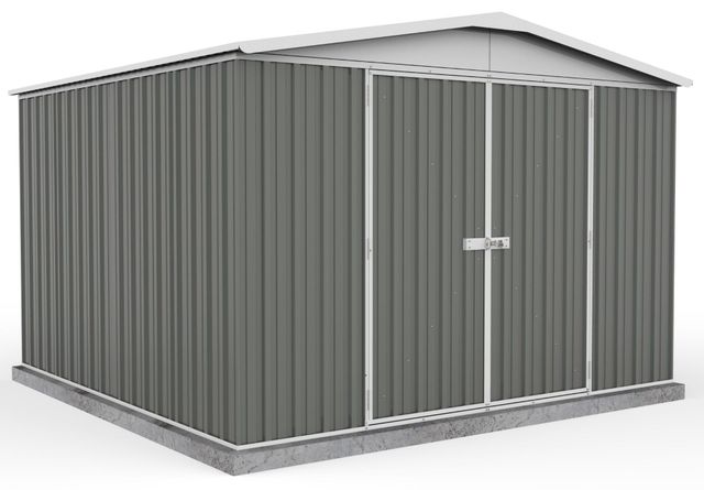 Foto van Absco WG30292RK-E Regent metalen tuinhuis
