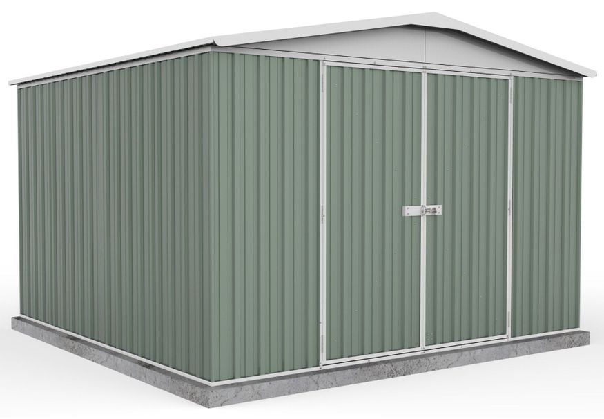 Foto van Absco Regent PE30292RK metalen tuinhuis