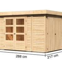 Foto der Karibu 82948 Retola 2 Gartenhaus