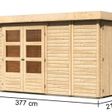 Foto von Karibu Retola 5 Gartenhaus (82964)