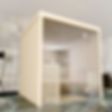 Foto von Azalp Massivsauna Rio Glass 131x131 cm, 45 mm
