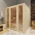 Foto van Azalp Massieve sauna Rio Optic 195x245 cm, 45 mm
