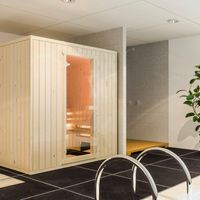 Foto der Azalp Massive Sauna Rio Standard