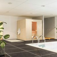 Foto der Azalp Massive Sauna Rio Standard