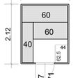 Foto van Azalp Massieve sauna Rio Standaard 172x212 cm, 45 mm