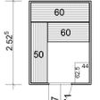 Foto van Azalp Massieve sauna Rio Standaard 185x253 cm, 45 mm