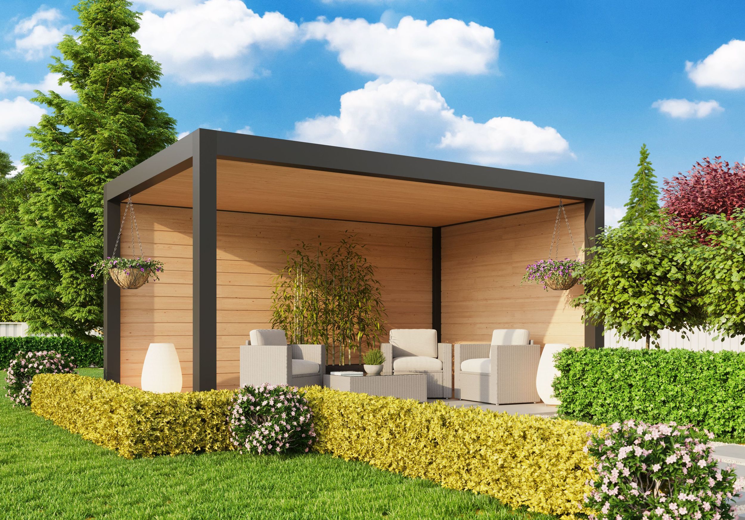 Foto van UltaLux Rome Aluminium Overkapping