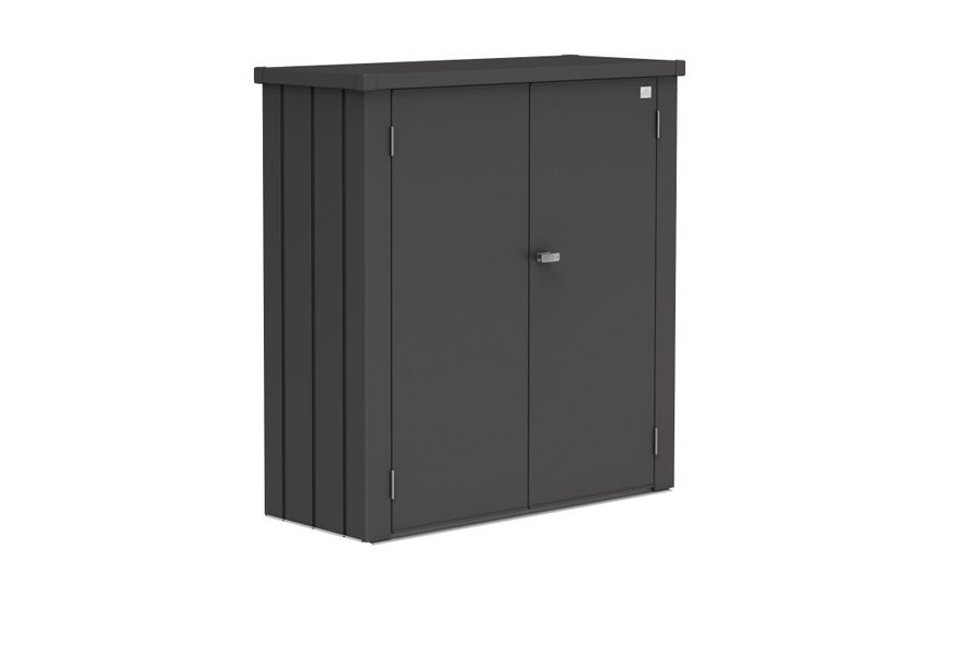 Biohort Terraskast Romeo M Donkergrijs Metallic Foto van Biohort Terraskast Romeo M Donkergrijs Metallic