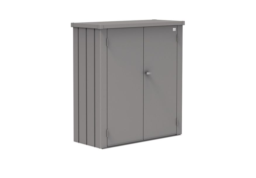 Biohort Terraskast Romeo M Kwartsgrijs Metallic Foto van Biohort Terraskast Romeo M Kwartsgrijs Metallic