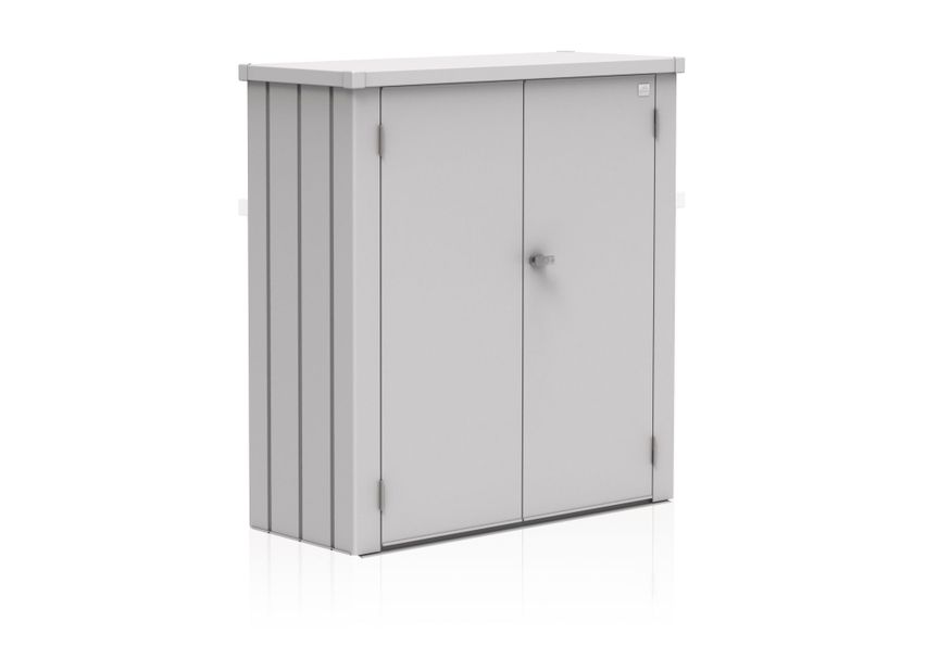 Biohort Terraskast Romeo M Zilver Metallic Foto van Biohort Terraskast Romeo M Zilver Metallic