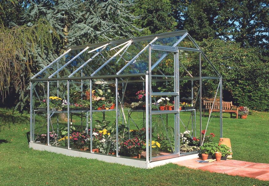 Royal Well Tuinkas Popular 106 aluminium Foto van Royal Well Tuinkas Popular 106 aluminium