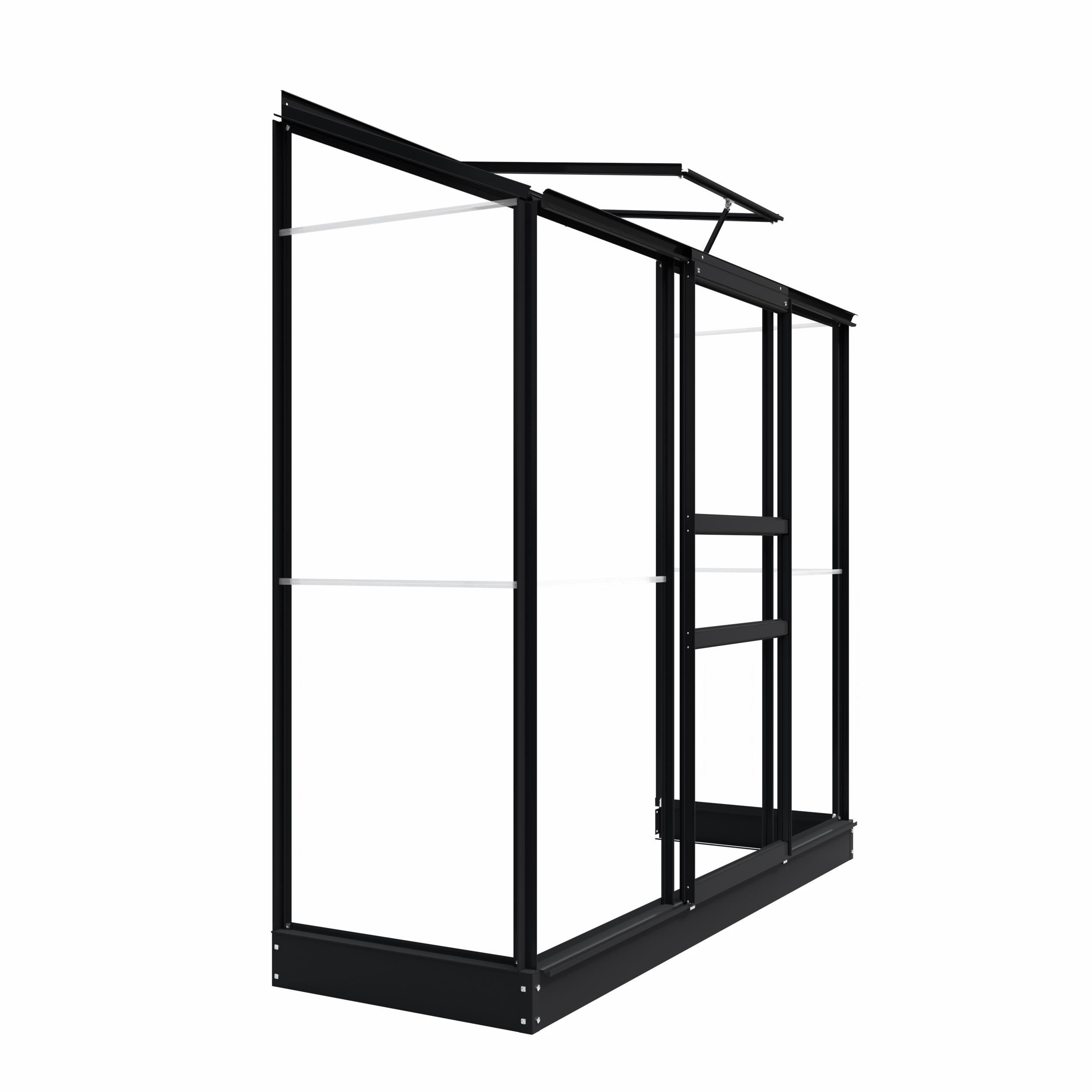 Foto van Royal Well Emma Muurkas II zwart VG 3mm