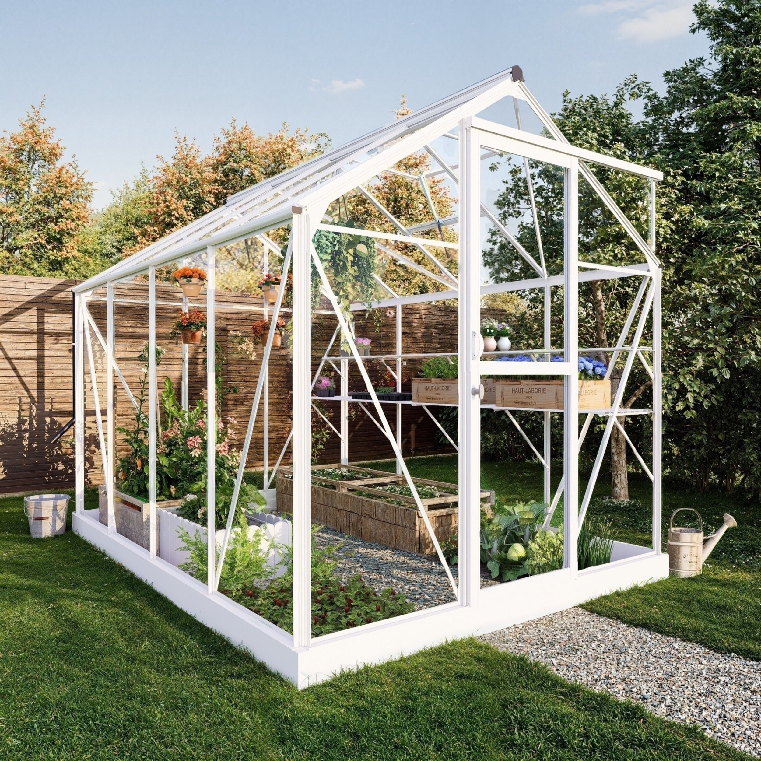 Foto van Royal Well Mary II Tuinkas Full Options wit