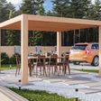 Foto van WoodAcademy Ruby Excellent Douglas Overkapping 400x300 cm