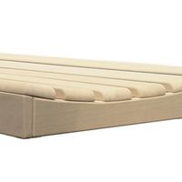 Foto van Azalp Saunabank ergonomisch - Abachi 60 cm breed