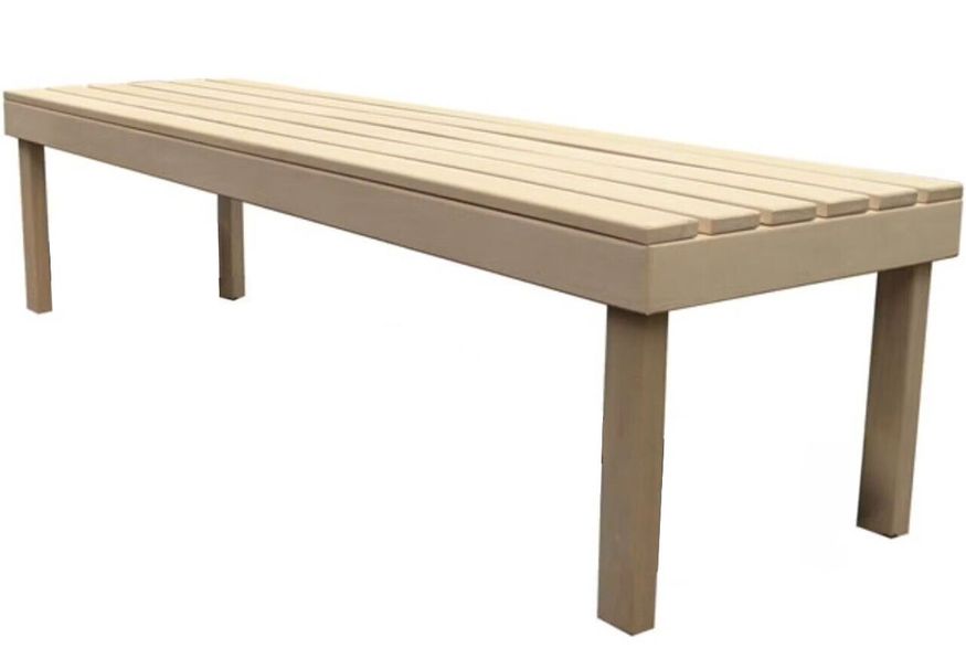 Azalp Saunabank vrijstaand, Lumen breedte 50 cm Foto van Azalp Saunabank vrijstaand, Lumen breedte 50 cm