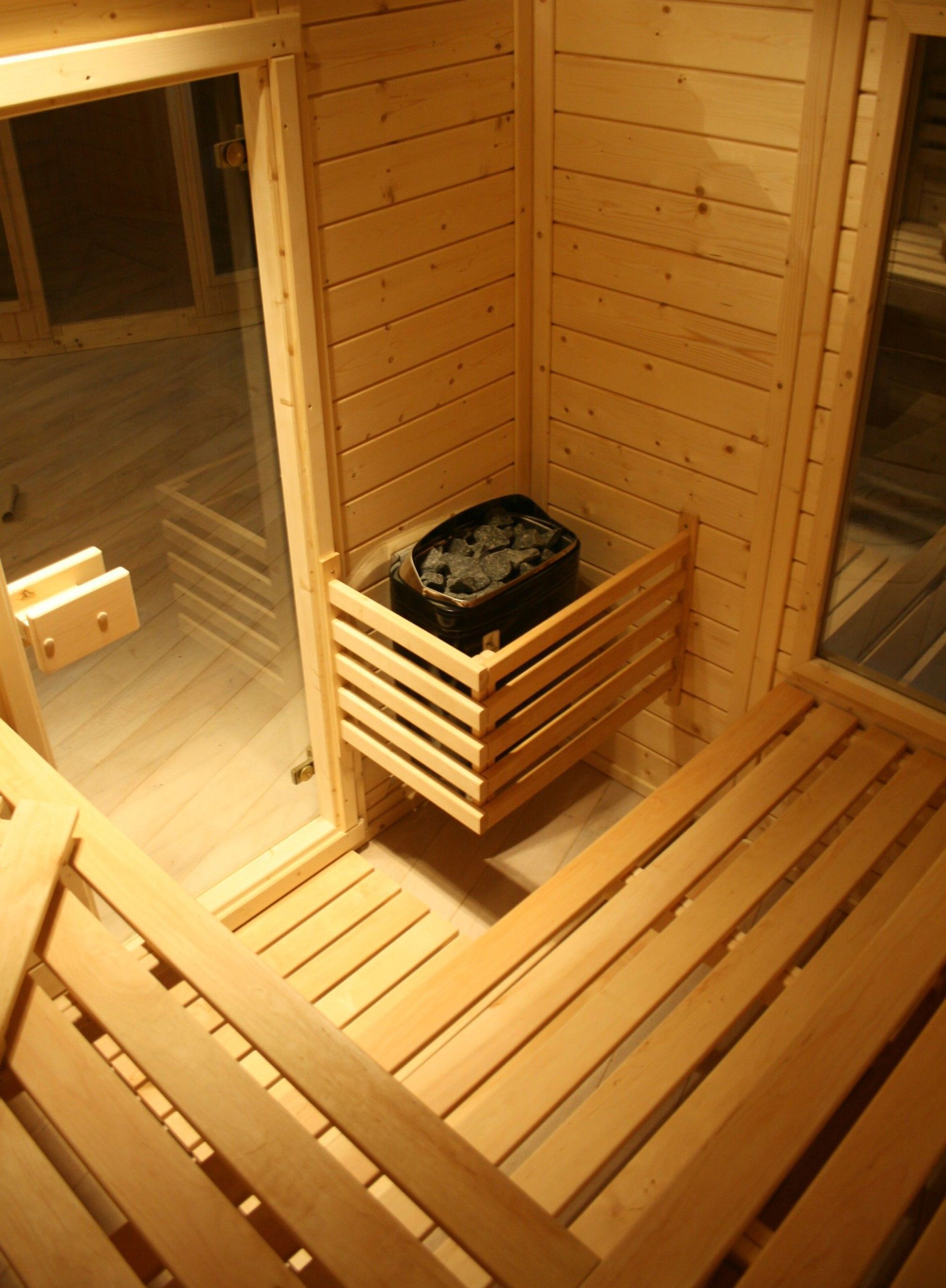 Foto van Azalp massieve sauna Genio 180x210 cm