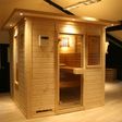 Foto van Azalp Massieve sauna Genio 150x150 cm