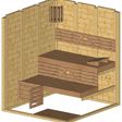Foto van Azalp Massieve sauna Genio 166x180 cm