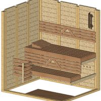 Foto van Azalp Massieve sauna Genio