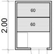 Foto van Azalp Massieve sauna Genio 150x200 cm