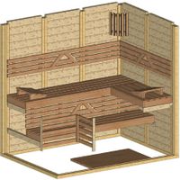 Foto van Azalp Massieve sauna Genio