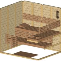 Foto van Azalp Massieve sauna Genio