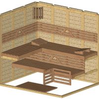 Foto van Azalp Massieve sauna Genio