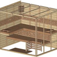Foto van Azalp Massieve sauna Genio