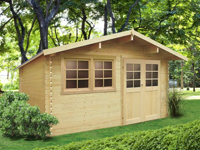 Foto der Solid S8308-1 Niort Gartenhaus - Hochdruck-imprägniert
