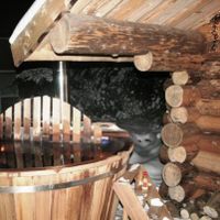 Foto van Azalp kelo boomstam sauna Kaisa