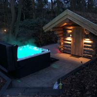 Foto van Azalp boomstam sauna Kaisa