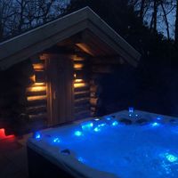 Foto van Azalp boomstam sauna Kaisa