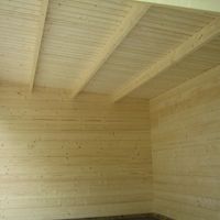 Foto der Azalp Blockhütte Sanne