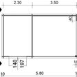 Foto von Azalp Blockhaus Sanne 600x350 cm