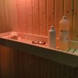 Foto van Liberty Wellness Sauna opberg / legplank 30 x 90 cm