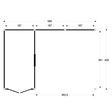 Foto von WoodAcademy Gartenhaus mit Überdachung Sapphire Excellent nero 580x400 cm