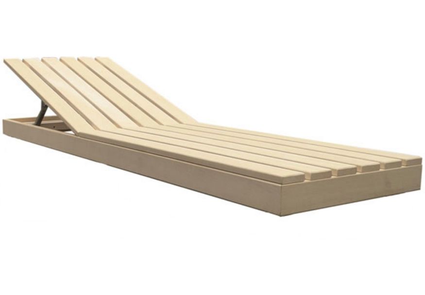 Azalp Saunabank verstelbaar, Lumen breedte 60 cm Foto van Azalp Saunabank verstelbaar, Lumen breedte 60 cm