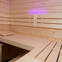 Foto van Ilogreen massieve binnensauna Lana Optic