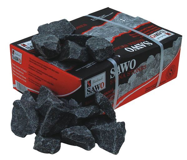 Foto van Sawo Sauna stenen 20 kg bij Sawo - Sawotec kachel*