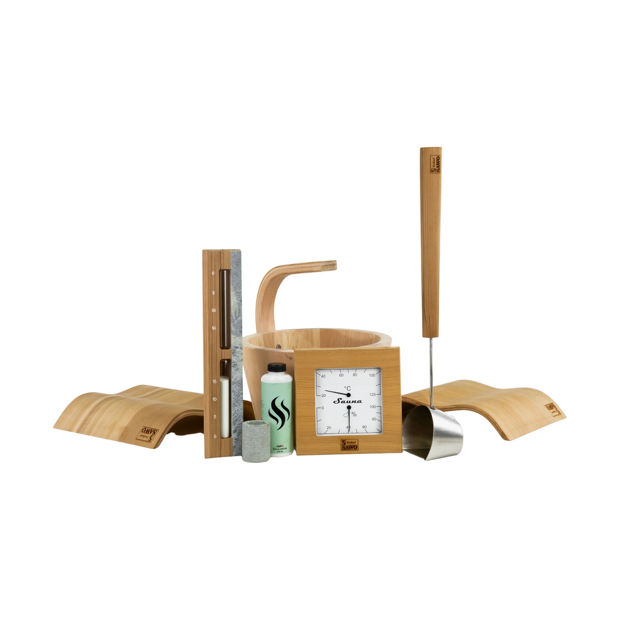 Foto van Sawo saunaset Luxe - Ceder