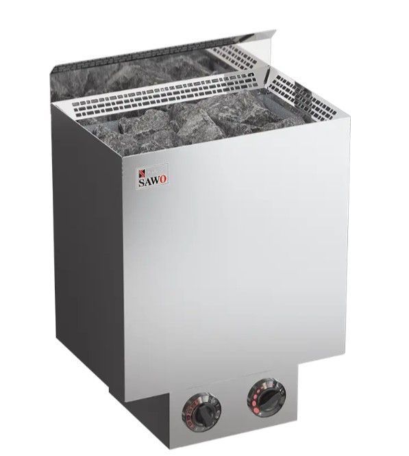 Foto van Sawo NRN-45NB-Z-C Nordex saunakachel - rvs