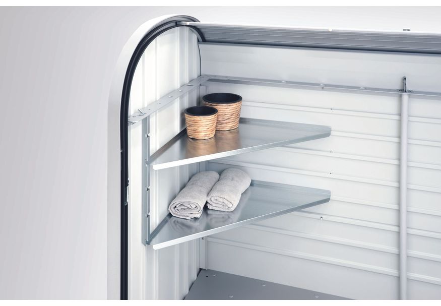 Foto van Biohort hoekschappenset StoreMax 120 - 160 (2 schappen)