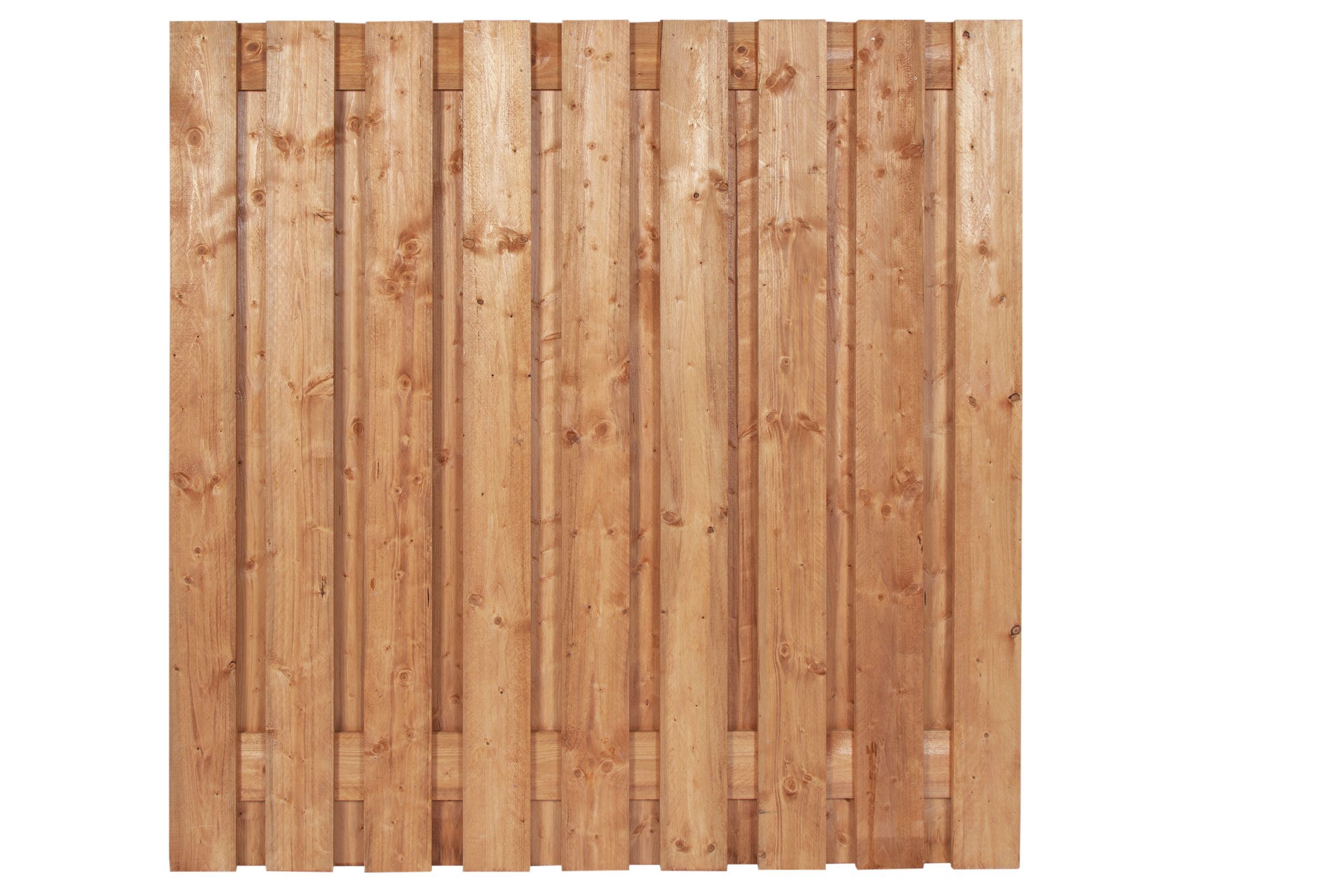 Foto van Azalp tuinscherm Coloured Wood fijnbezaagd