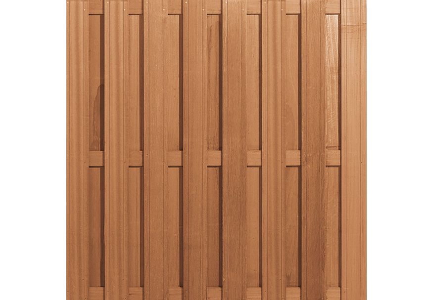 Scherm Hardhout 180x180R 15 mm Foto van Scherm Hardhout 180x180R 15 mm