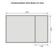 Foto von Karibu Schönbuch 1 Gartenhaus - terragrau (91879)