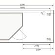 Foto van Karibu Schwandorf 5 tuinhuis met overkapping 280 cm (77750)