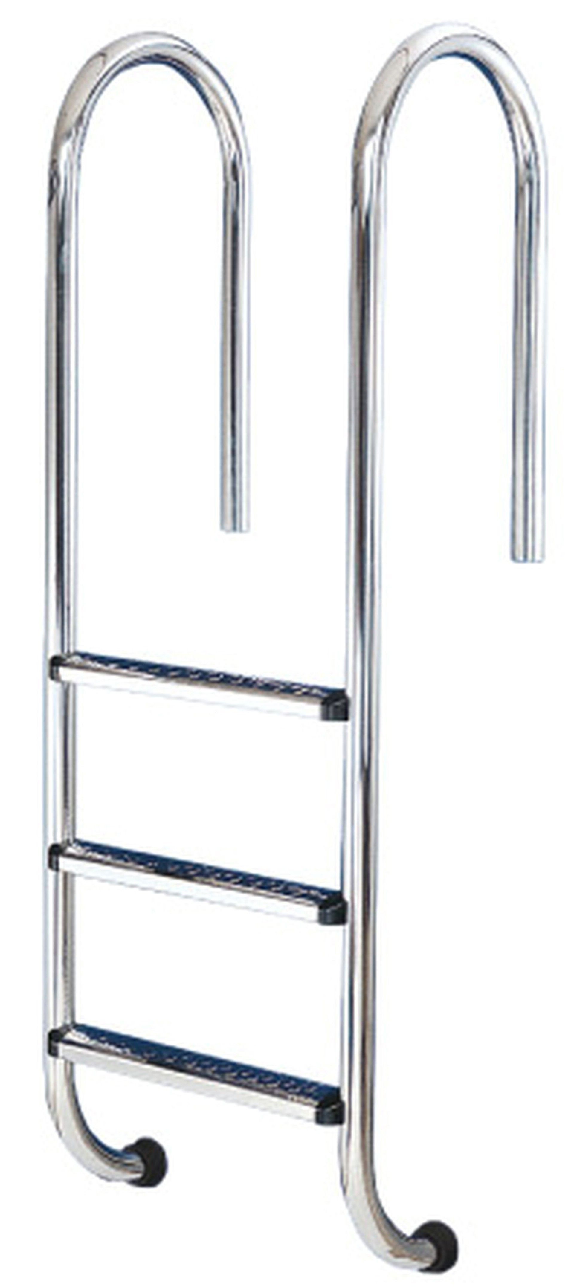 Foto van Flexinox FLX-350-0259 zwembadtrap - 4 treden AISI 304 - smal model