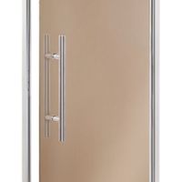 Foto der Hot Orange Dampfbadtür AU Premium 80x200 cm bronze